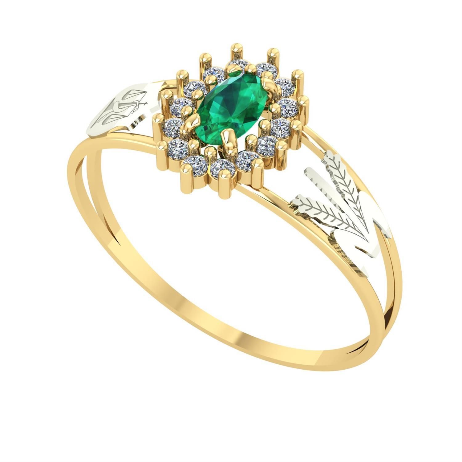 Anel Formatura Oval Grande Nutrição Ouro 18k