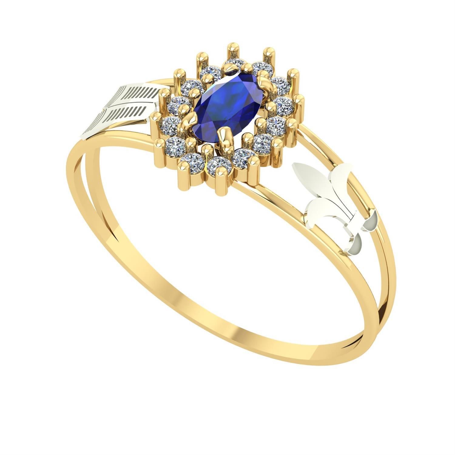 Anel Formatura Oval Grande Pedagogia Ouro 18k
