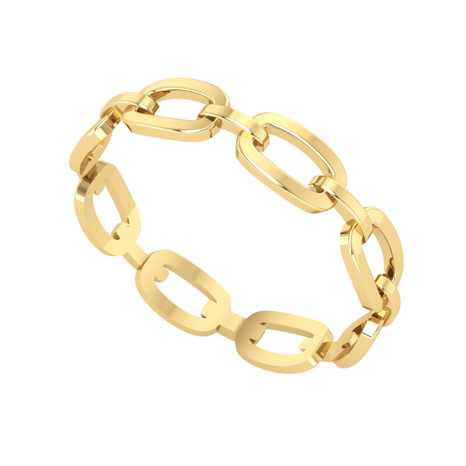Anel Corrente Ouro 18k