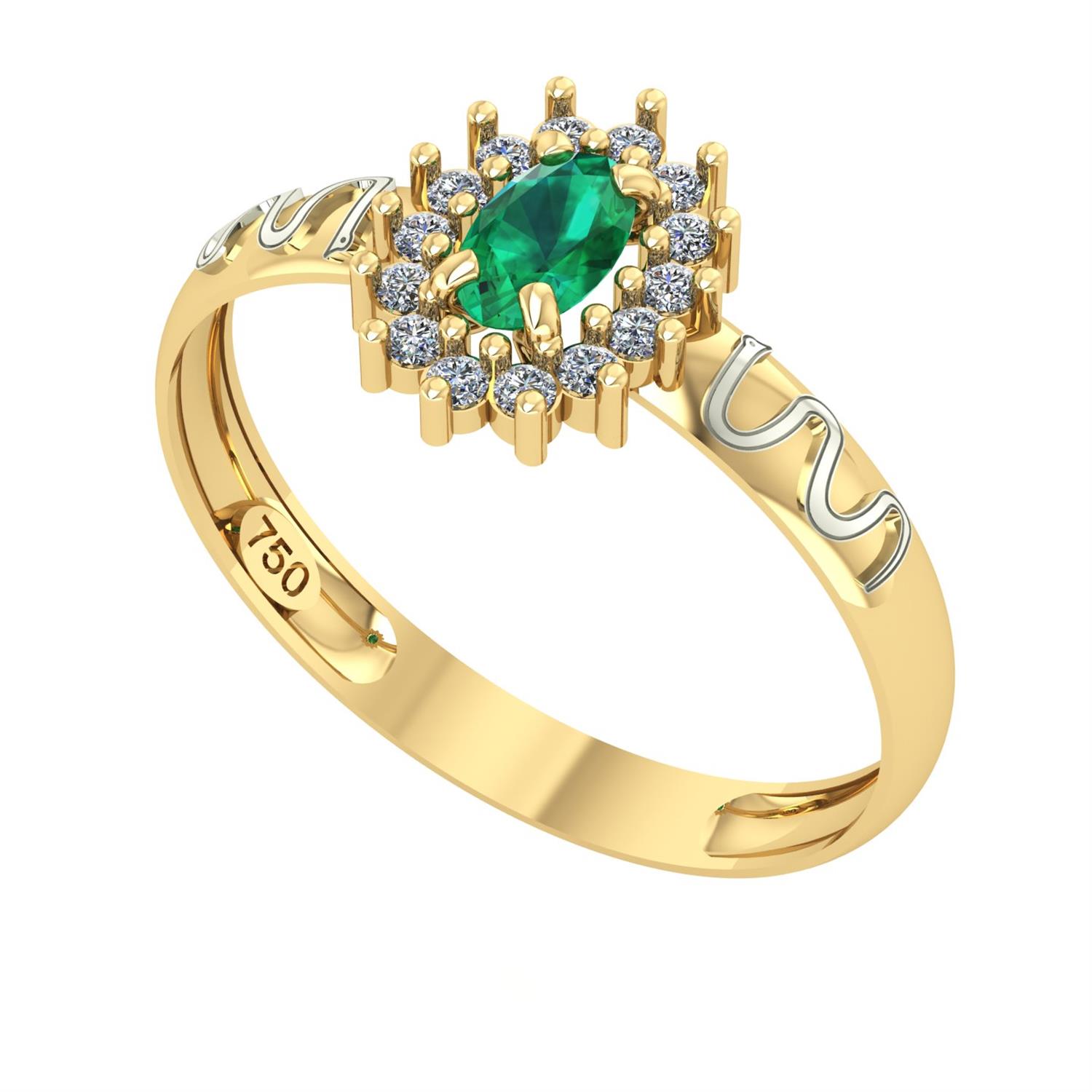 Anel Formatura Oval Medicina Ouro 18k