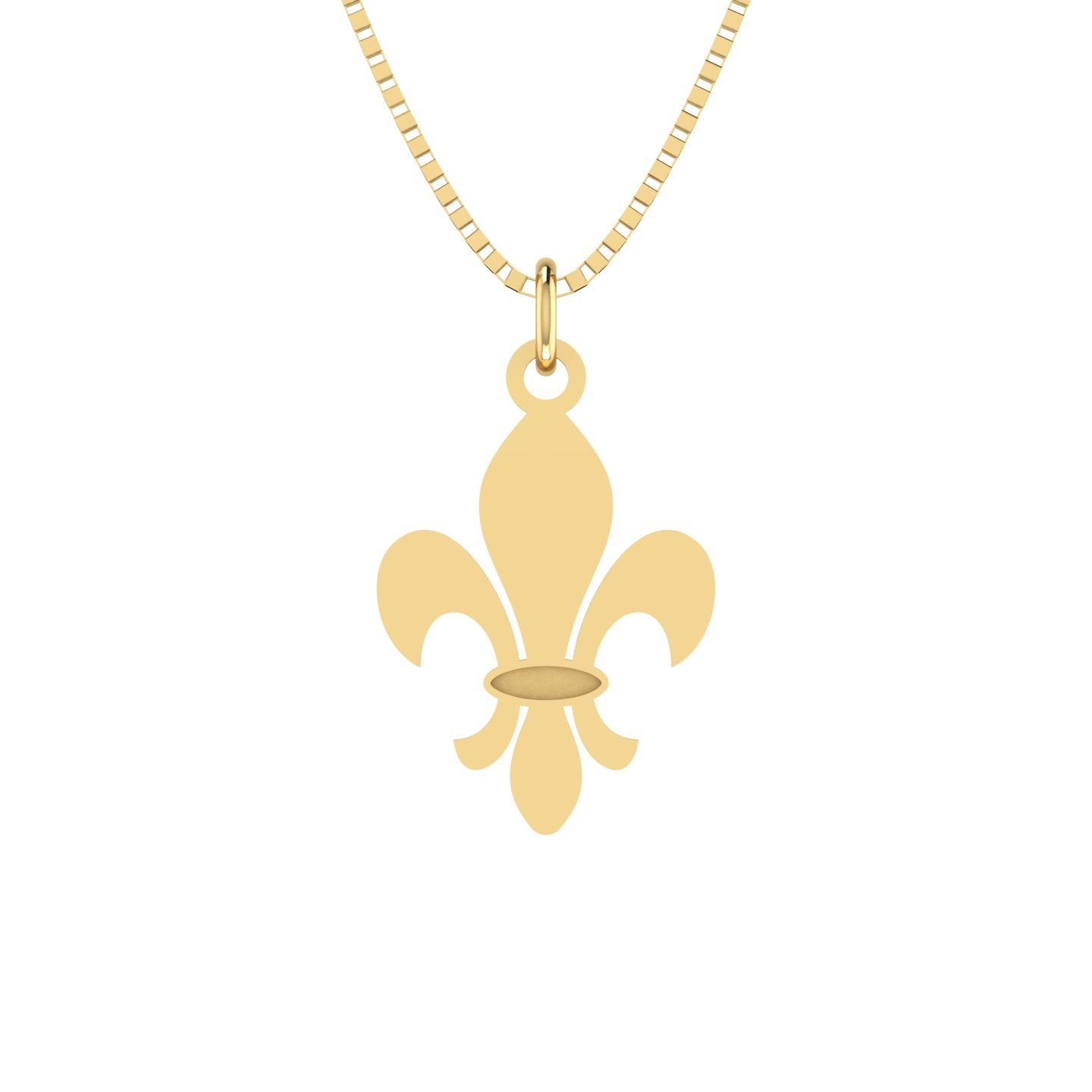 Pingente Letras Símbolo Ouro 18k