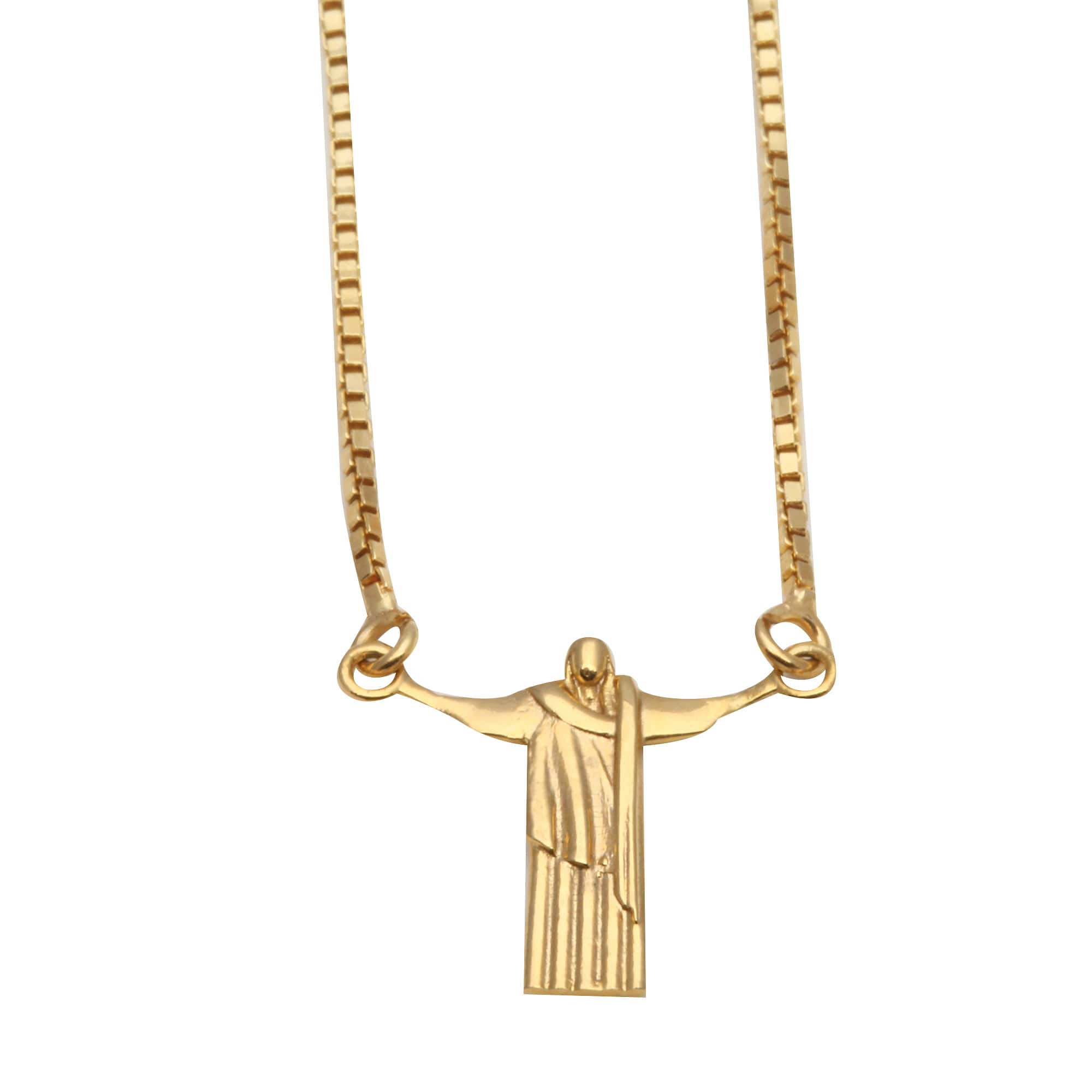 Escapulário Pai Nosso Ouro 18k