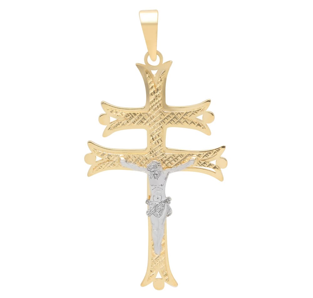 Pingente Crucifixo Ouro 18k