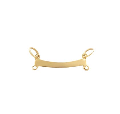 Pingente Canga Dupla Ouro 18k