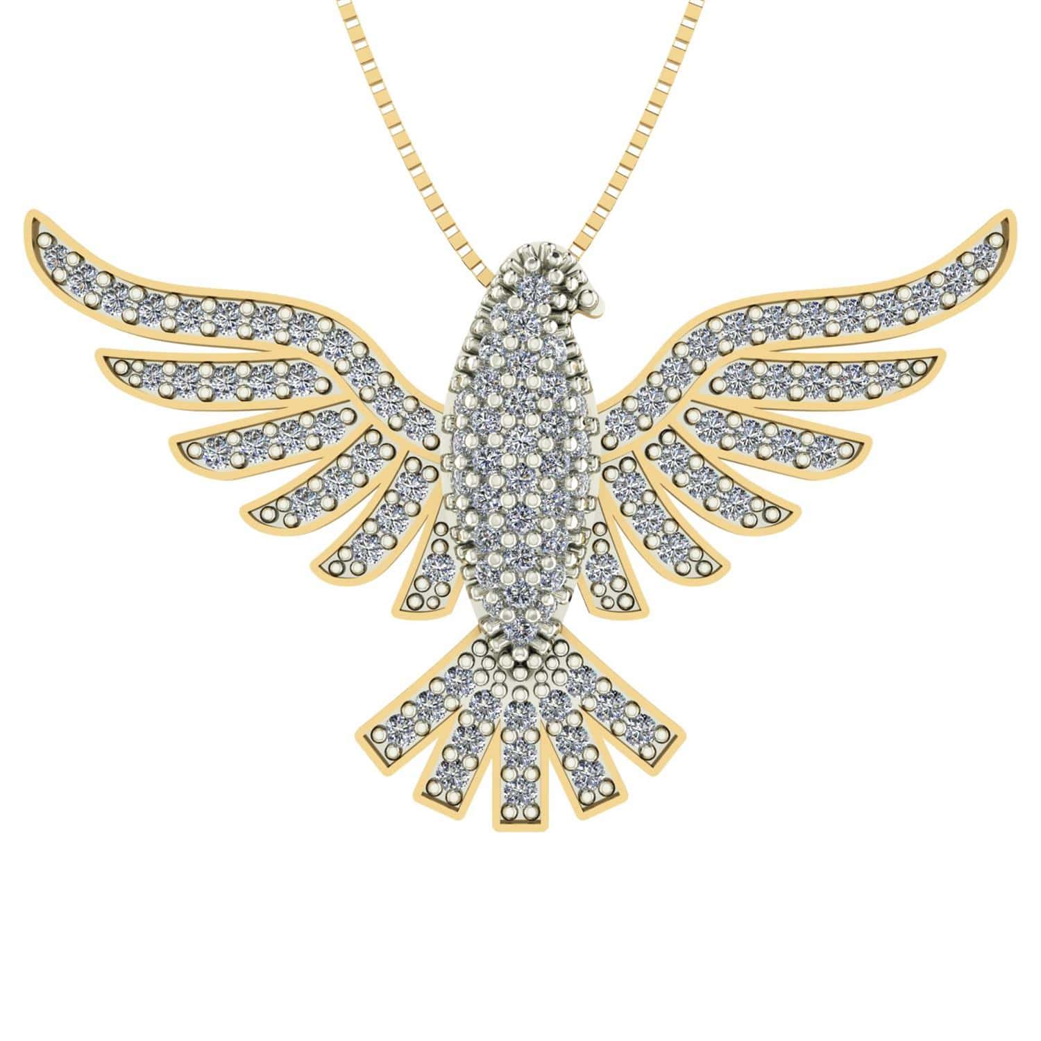 Pingente Espirito Santo Grande Ouro 18k