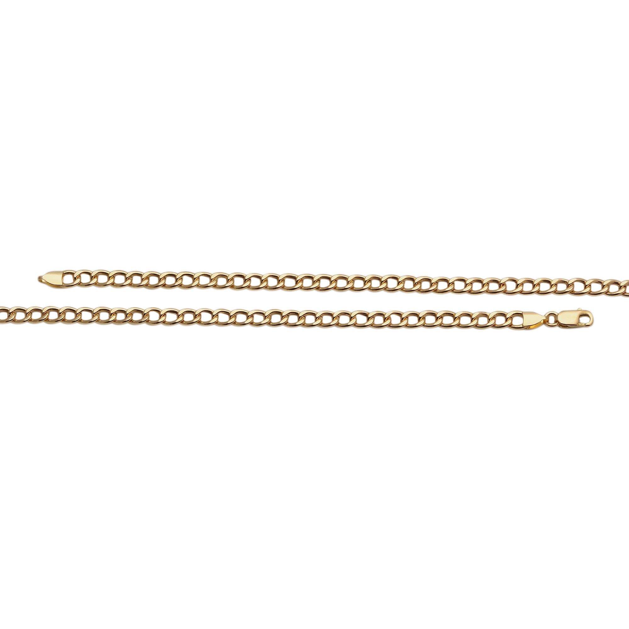 Corrente Malha Groumet Ouro 18k