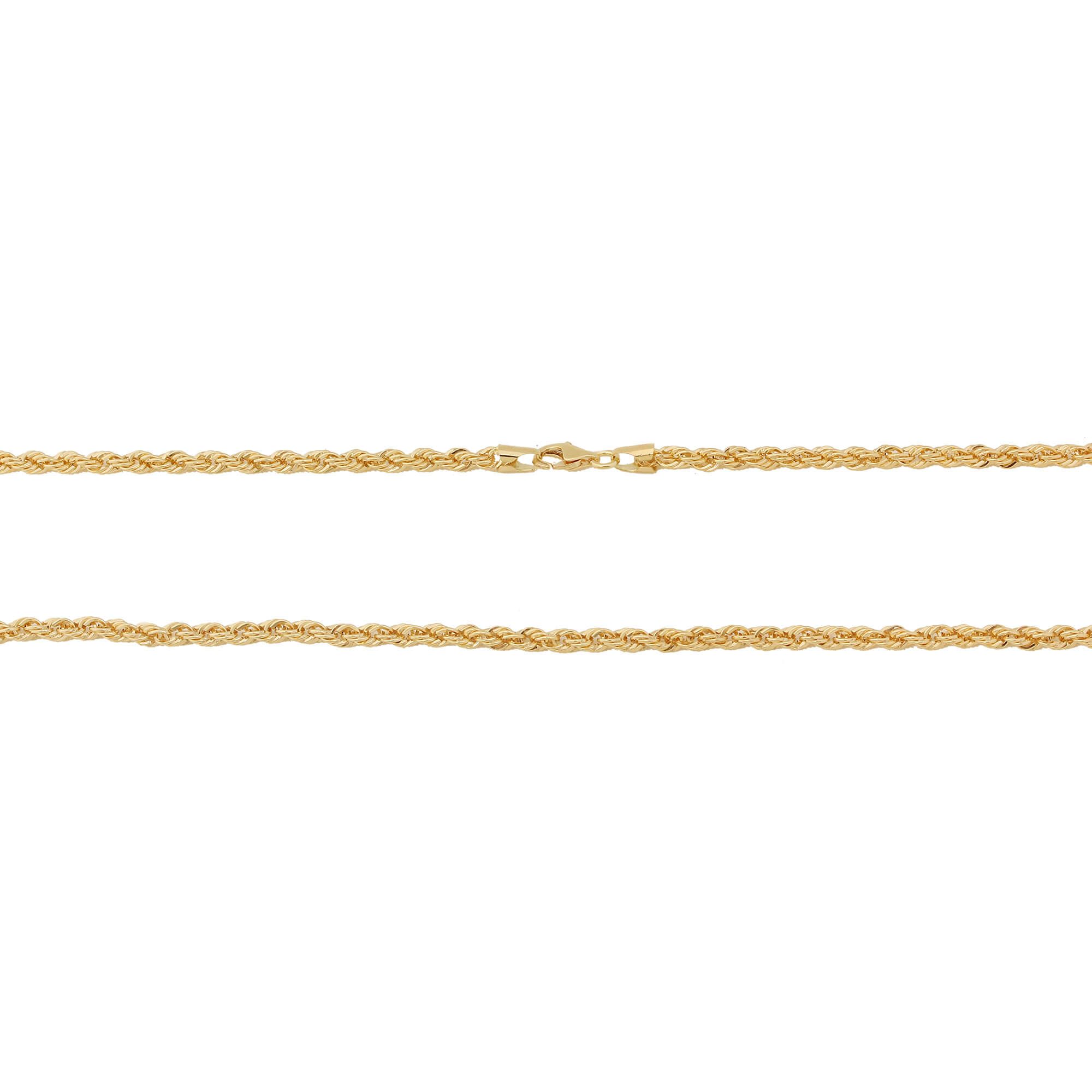 Corrente Cordão Baiano 50cm Ouro 18k