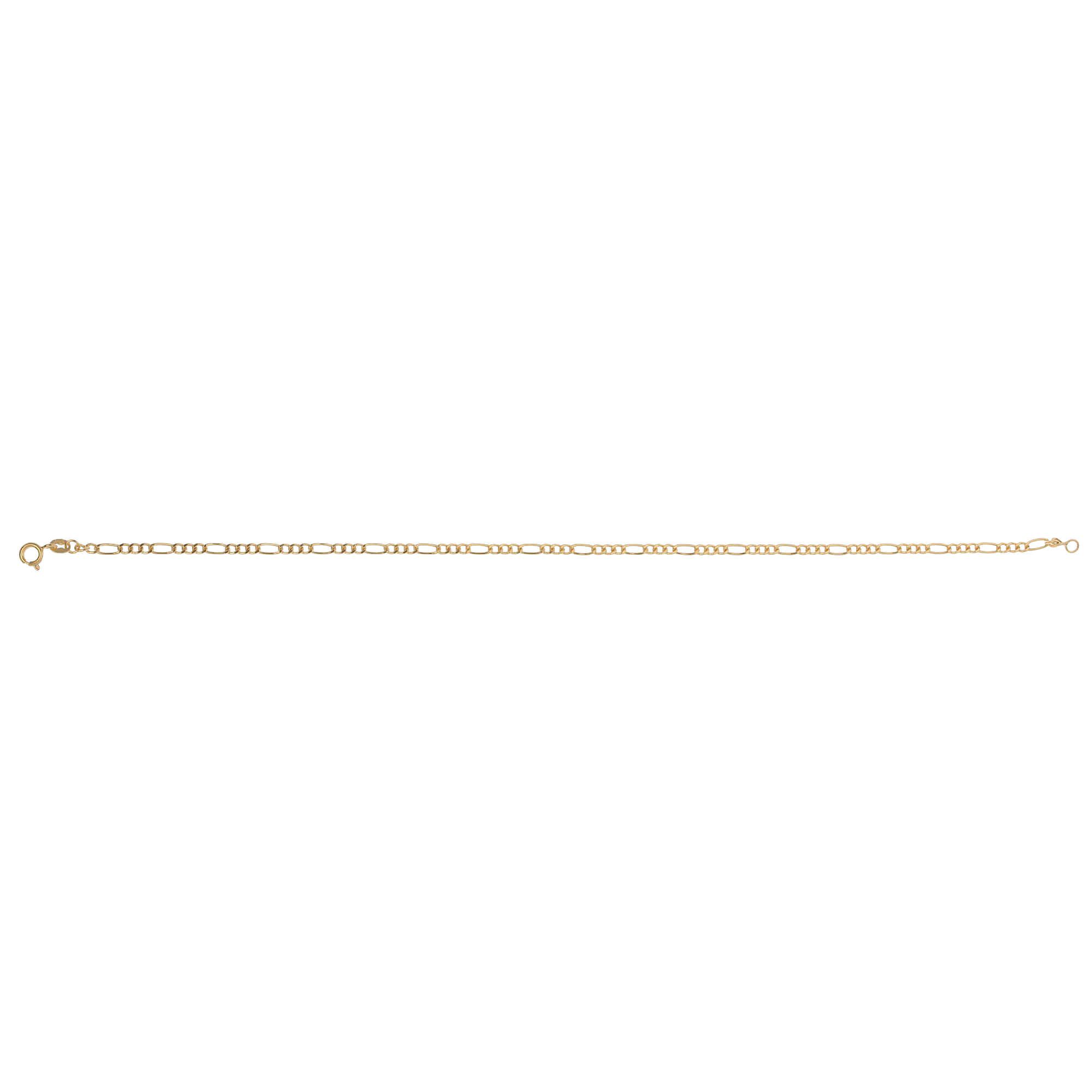 Pulseira 3x1 Fininha Ouro 18k