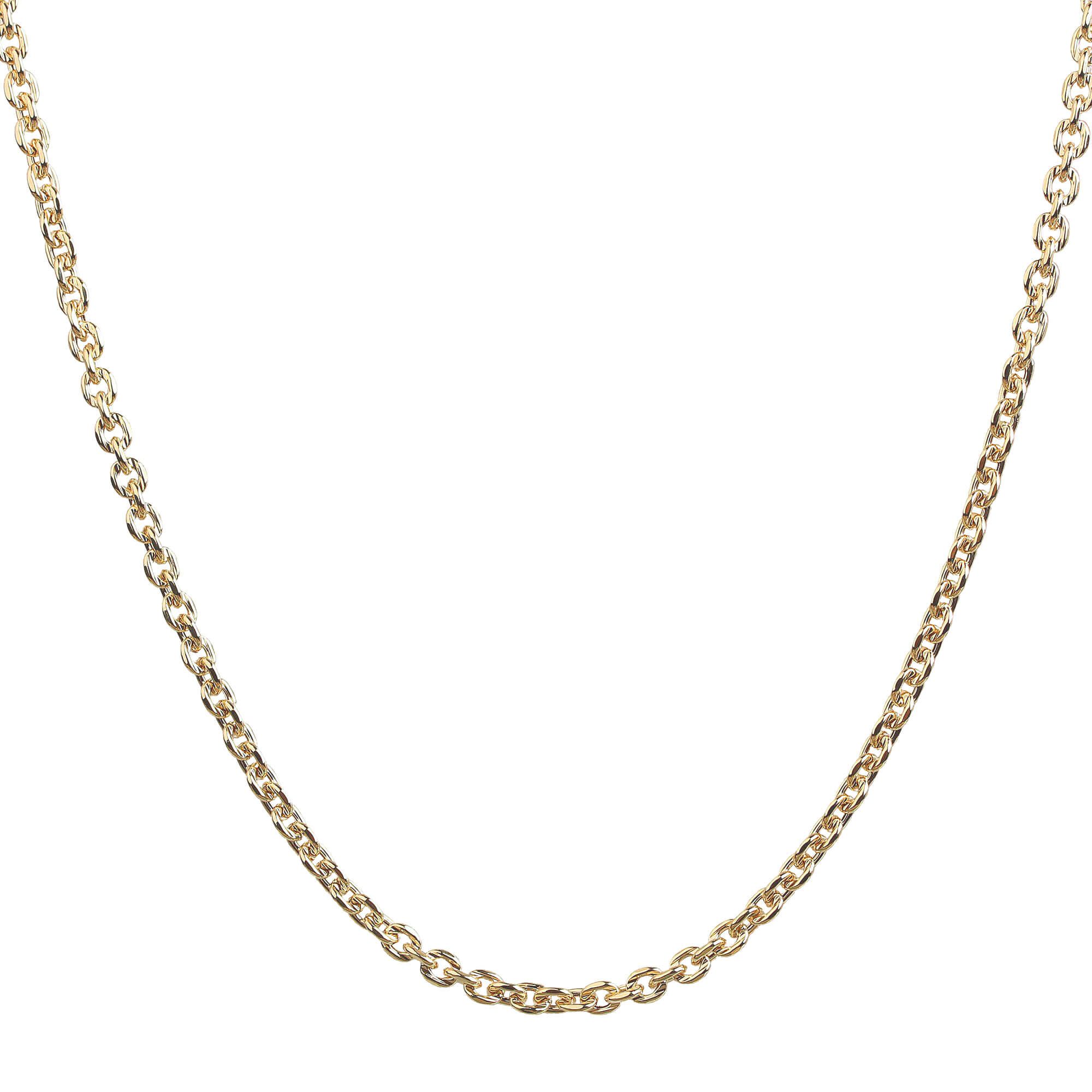 Corrente Cartier Cadeado Média Ouro 18k