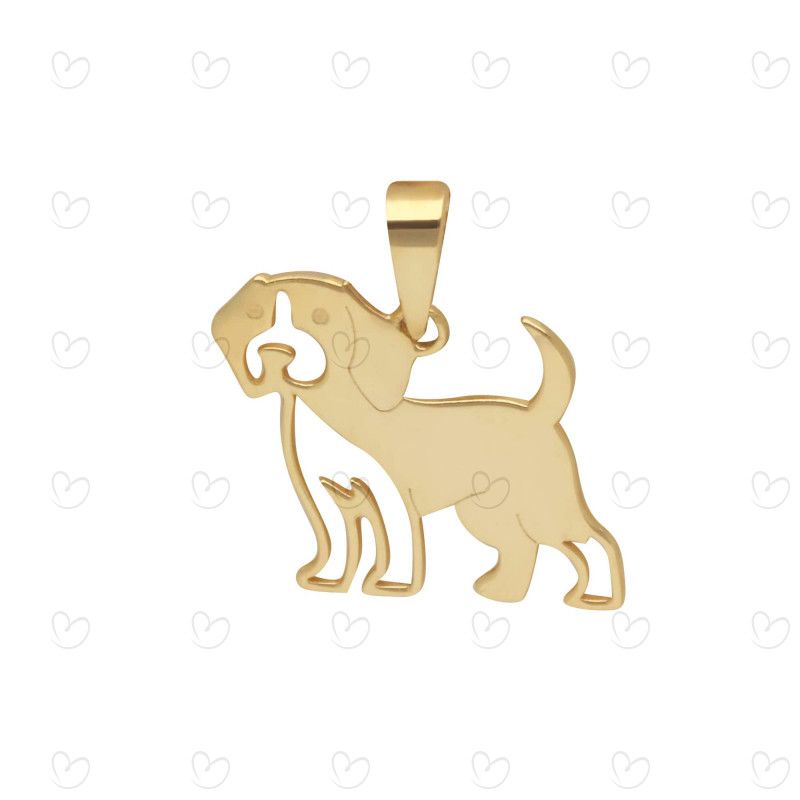 Pingente em Ouro 18k/750 Pet Beagle