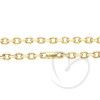 Corrente em Ouro 18k/750 Malha Cartier Cadeado Grossa 65cm