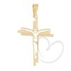Pingente em Ouro 18k/750 Crucifixo Jesus Vazado