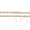 Corrente em Ouro 18k/750 Cartier Cadeado Grossa 62cm