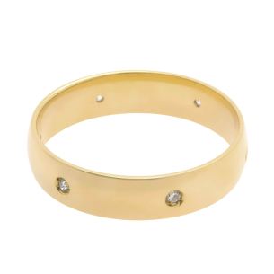 Aliança Comfort Anatômica 4.5mm Ouro 18k