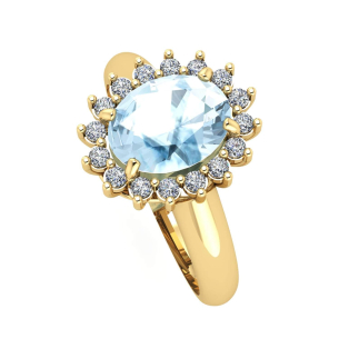 Anel Oval Galeria Ouro 18k