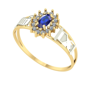 Anel Formatura Oval Grande Arquivologia Ouro 18k