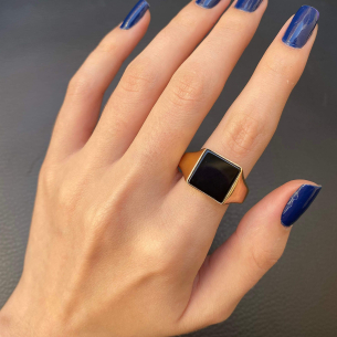 Anel Comendador Ouro 18k
