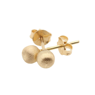 Brinco Bola 5mm Fosca Ouro 18k