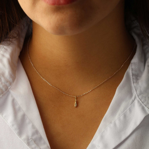 Pingente Figa da Sorte Pequena Ouro 18k
