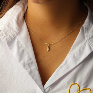 Pingente Figa da Sorte Grande Ouro 18k