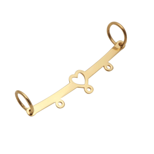 Pingente Canga Coração Tripla Ouro 18k
