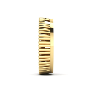 Pingente Chuveiro Flor com Zircônia Ouro 18k