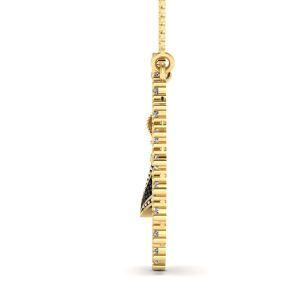 Gargantilha Nossa Senhora Aparecida com Veneziana Ouro 18k