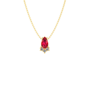 Pingente Gota Ouro 18k