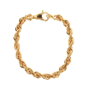 Kit Corrente + Pulseira Cordão Baiano Grosso Ouro 18k