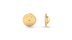 Tarraxa Sutiã Grande Par Ouro 18k