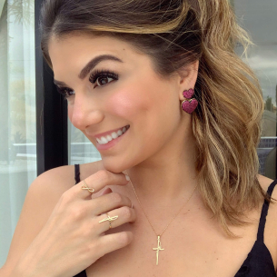 Anel Fé Ouro 18k