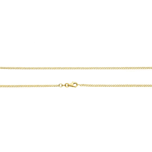 Corrente Groumet Fininha Masculina Ouro 18k
