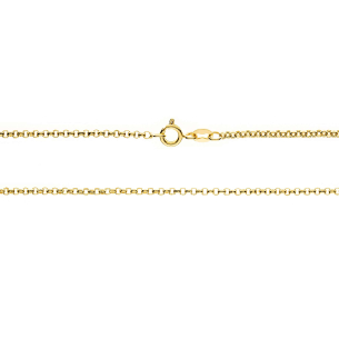 Corrente Malha Portuguesa Fininha P Ouro 18k