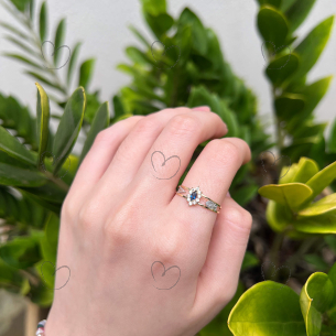 Anel Formatura Navete Engenharia Ambiental Ouro 18k