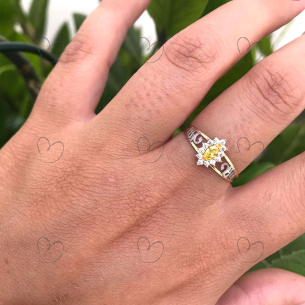 Anel Formatura Navete Grande Farmácia Ouro 18k