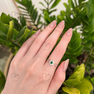 Anel Formatura Gota Serviço Social Ouro 18k