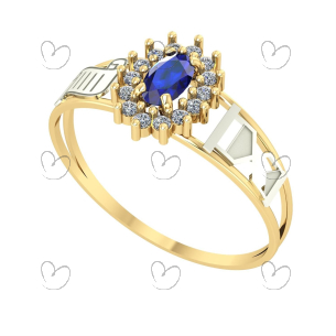 Anel Formatura Oval Grande Arquivologia Ouro 18k