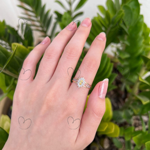 Anel Formatura Navete 2 Fileiras Farmácia Ouro 18k