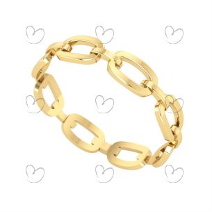 Anel Corrente Ouro 18k