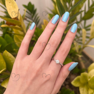 Anel Solitário Diamante 50 pontos 0.5ct com GIA