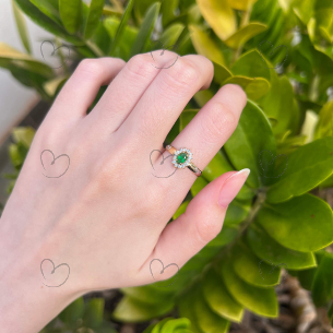 Anel de Formatura Oval Aro Inteiro Enfermagem Ouro 18k