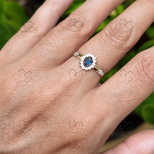 Anel de Formatura Oval Aro Inteiro Engenharia Agronômica Ouro 18k