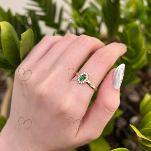 Anel de Formatura Oval Aro Inteiro Fisioterapia Ouro 18k