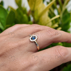 Anel de Formatura Oval Aro Inteiro Matemática Ouro 18k