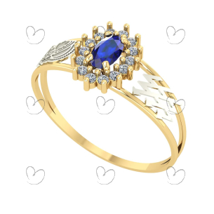 Anel Formatura Oval Grande Engenharia Elétrica Ouro 18k