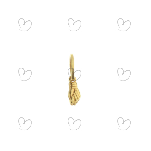 Pingente Figa da Sorte Pequena Ouro 18k