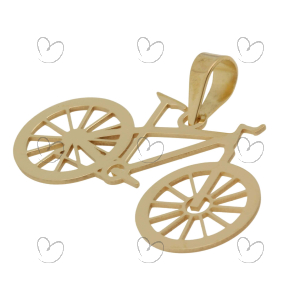 Pingente Bicicleta Ouro 18k