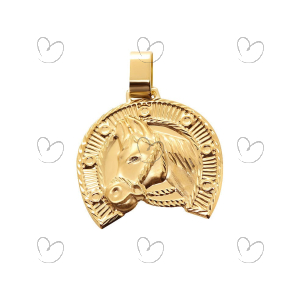 Pingente Ferradura Pequeno Ouro 18k