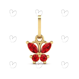 Pingente Borboleta Ouro 18k