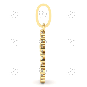 Pingente Nossa Senhora Aparecida Gota Ouro 18k